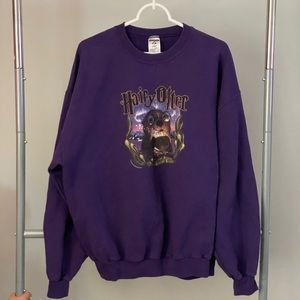 Vintage 2000 Harry Potter Movie Parody Sweatshirt Hairy Otter Alaska Sz XL